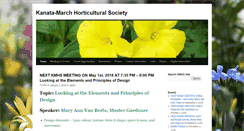 Desktop Screenshot of kanata-horticultural.com